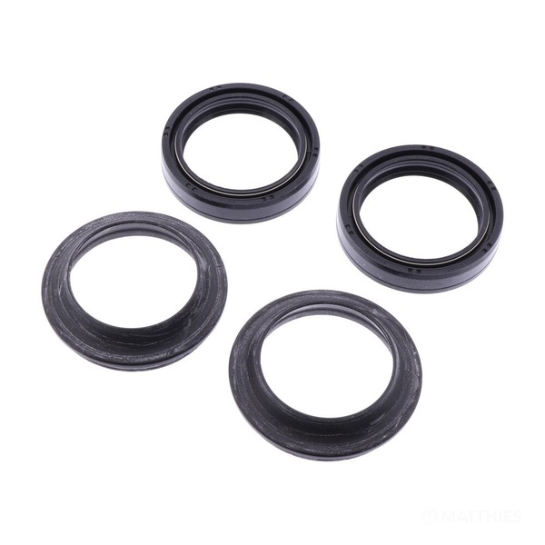 Gabel Simmerringe Mit Staubkappen Passend FüR Buell XB12R 1200 Ie Bj. 2004-2004-image