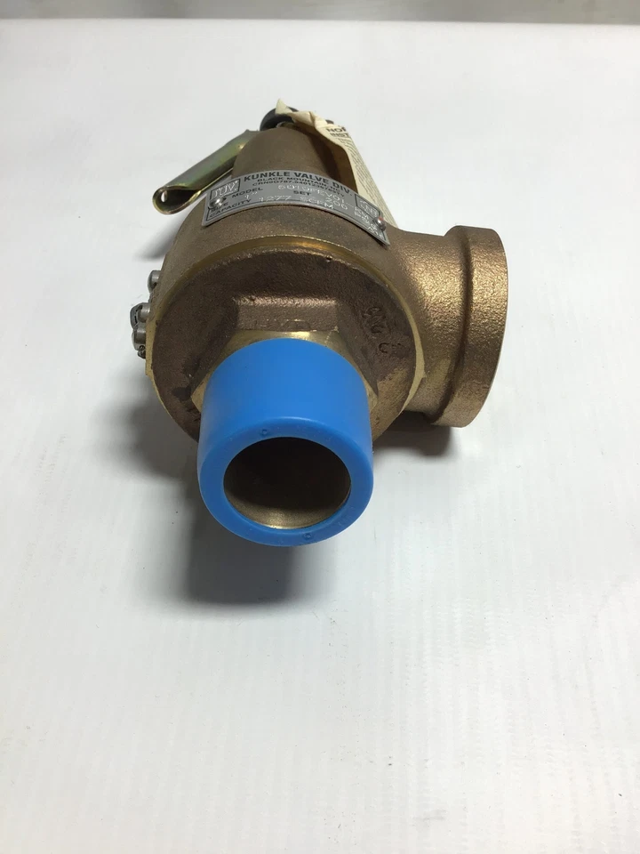 Kunkle 6010FEV01-KM Pressure Relief Valve 1" Set 200 PSIG Capacity 1277 SCFM - Image 3 of 4