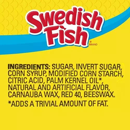 SWEDISH FISH Mini Soft & Chewy Candy, 24 - 2 oz Bags - Picture 5 of 6