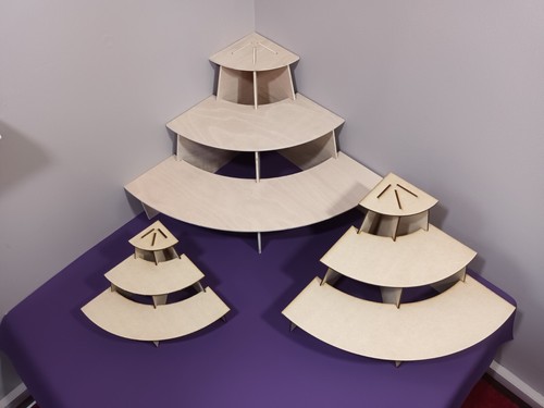 Circular Corner Display Stands. - Picture 6 of 14