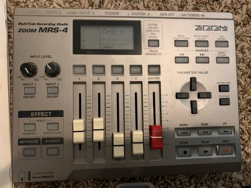 Zoom MRS-4 Multi Track Recording Studio Digital Audio Recorder FAST SHIPPING! - Picture 2 of 4