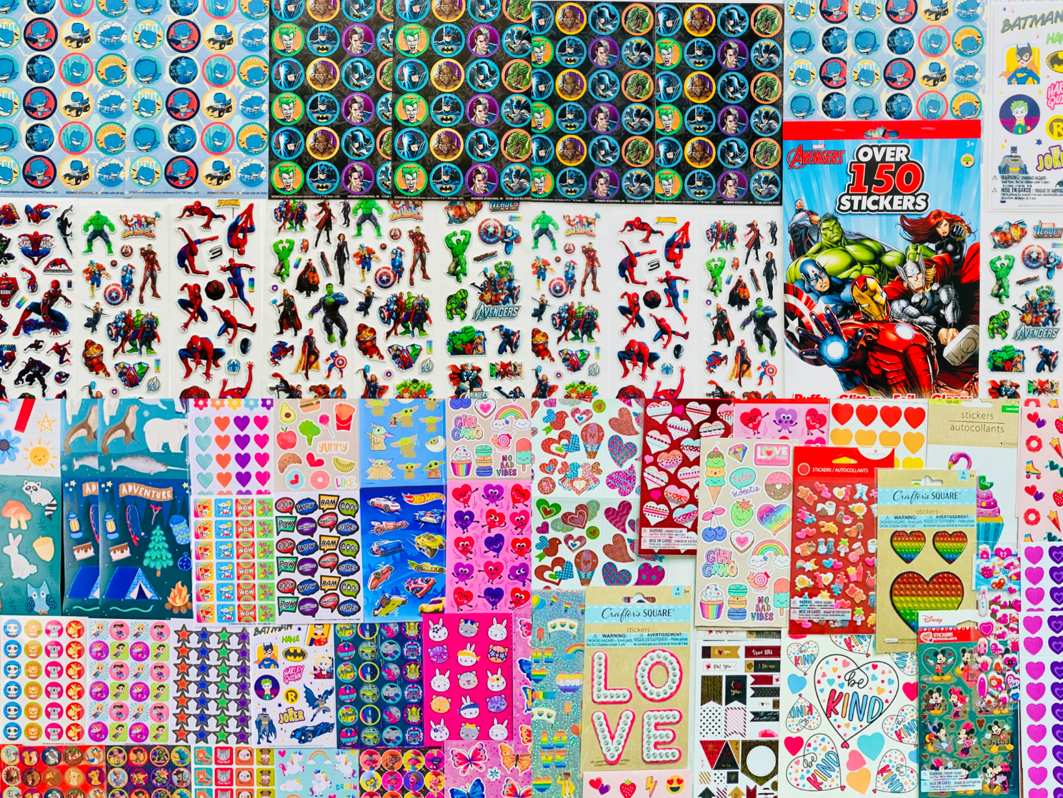 DIY Flower Gardens Zoo Scenes Farm Animals & Character Themes | 1079+ STICKERS