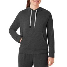 Member's Mark Ladies' Favorite Soft Hoodie Size S Black Heather