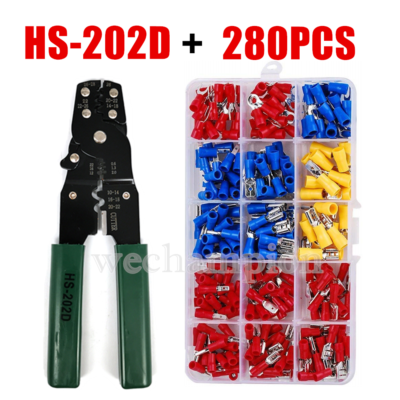 280 Pieces Assorted Crimp Spade Terminal Insulated Electrical Wire Con – South East Clearance Centre - Foto 5