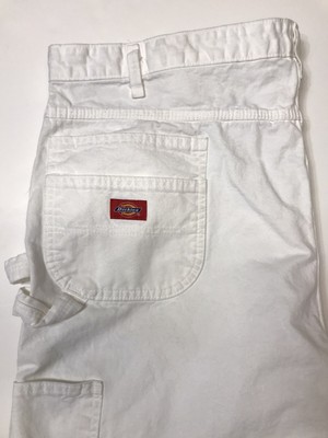 Dickies Men's 46x32 White Painters 