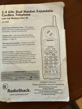 Owners Manual Phone ET1119, Cordless