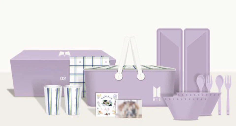 BTS Official Merch Box 2 Picnic Box Army Membership Limited UK BTS Official Merch Box 2 Picnic Box Army Membership Limited UK