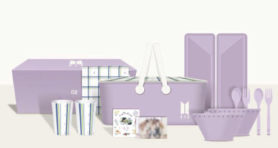 その他 BTS Merch Box 2 - multi box picnic set BTS Official Merch Box 2 Picnic Box Army Membership Limited