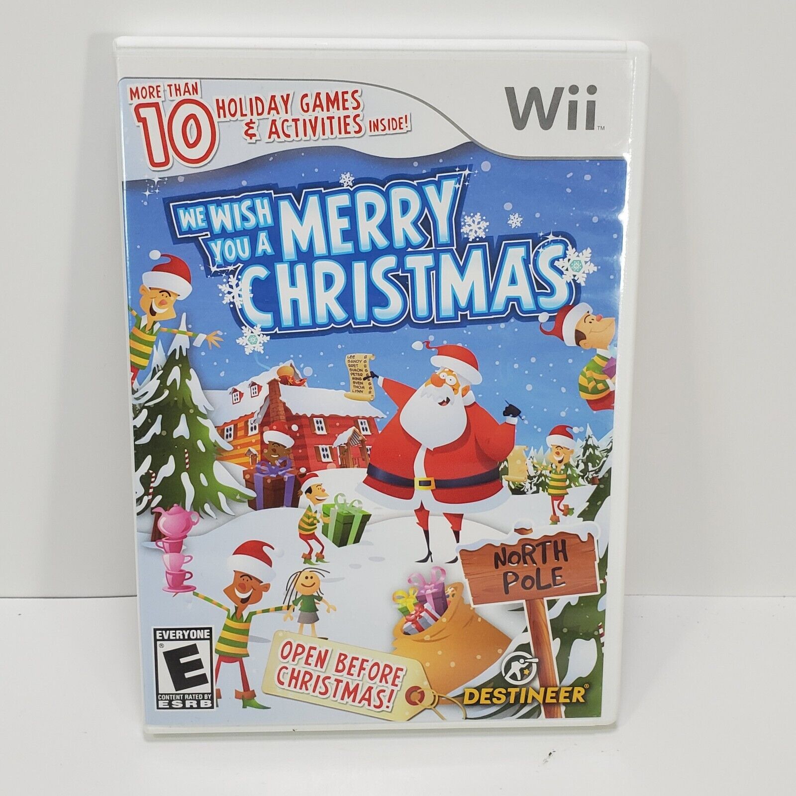 Algebra koffie Gouverneur We Wish You a Merry Christmas Nintendo Wii Complete Fast Free Shipping  828068212919 | eBay