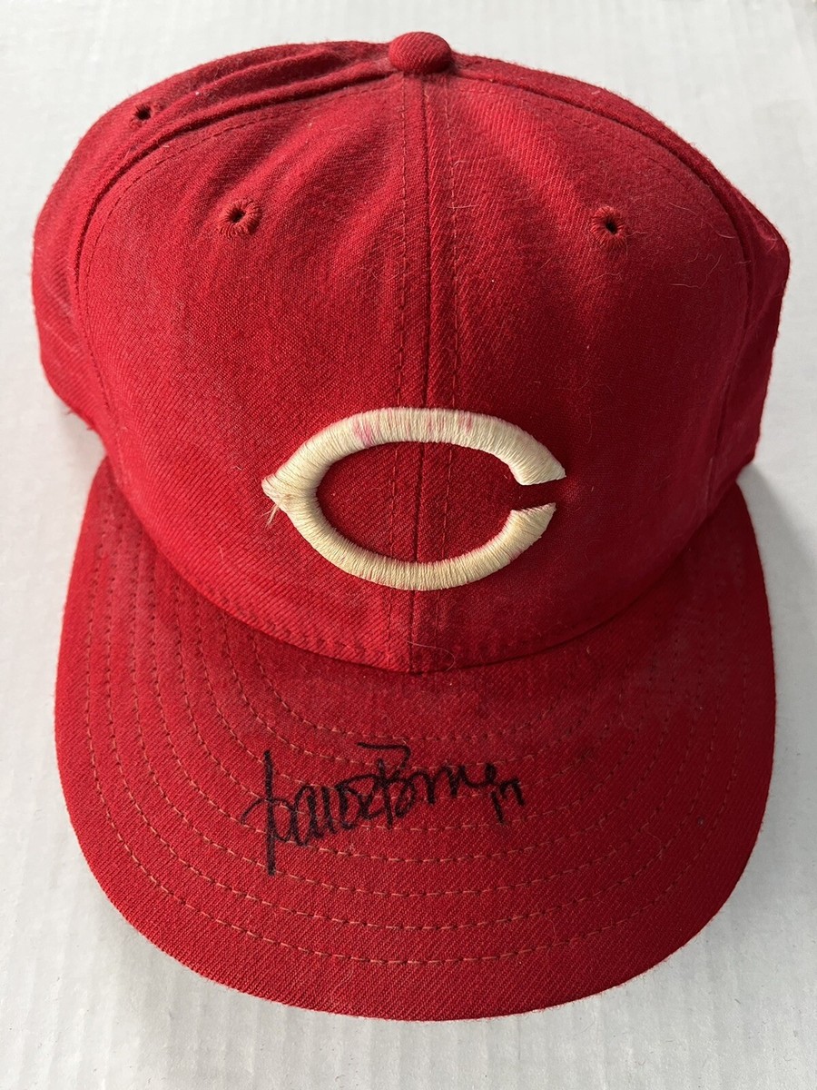 洋楽 CAP ONE Aaron Boone 1998 Cincinnati Reds Game Used Worn Autographed Auto