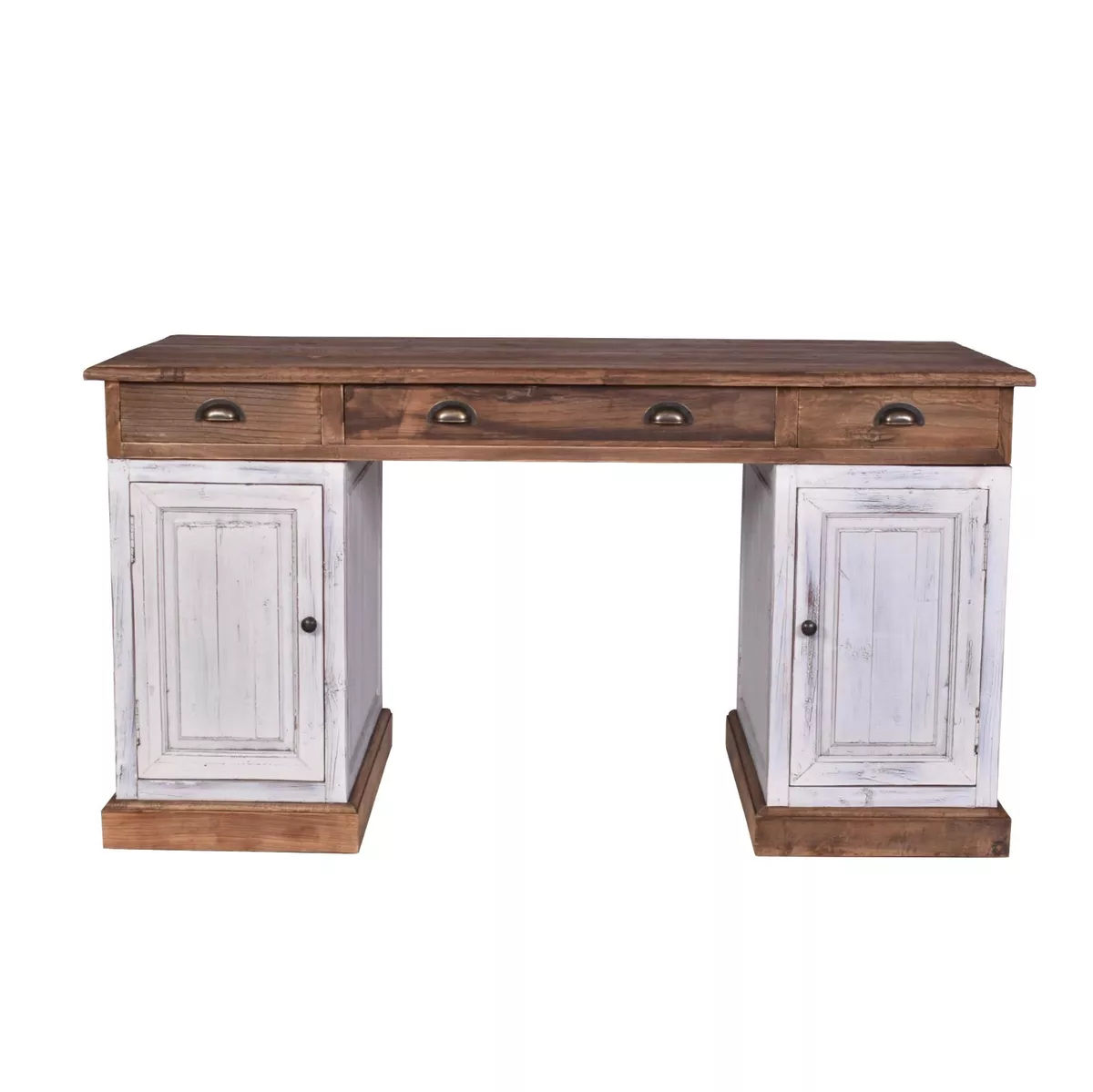Distressed writing desk deals