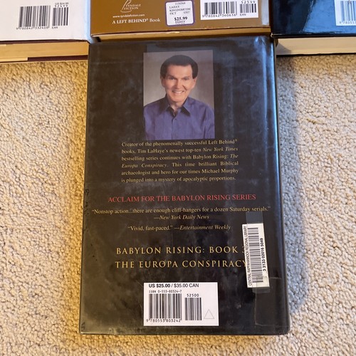 Left Behind series Books 1-12 Kingdom Come Babylon Rising 1-4 LaHaye Jenkins - Foto 17 di 23