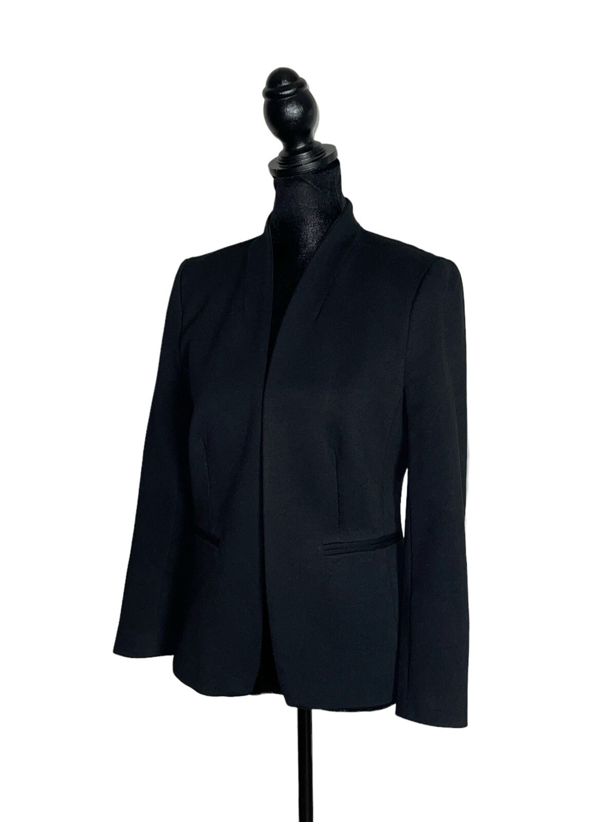 J Crew 365 Blazer Women 4 Black Going Out Classic… - image 4