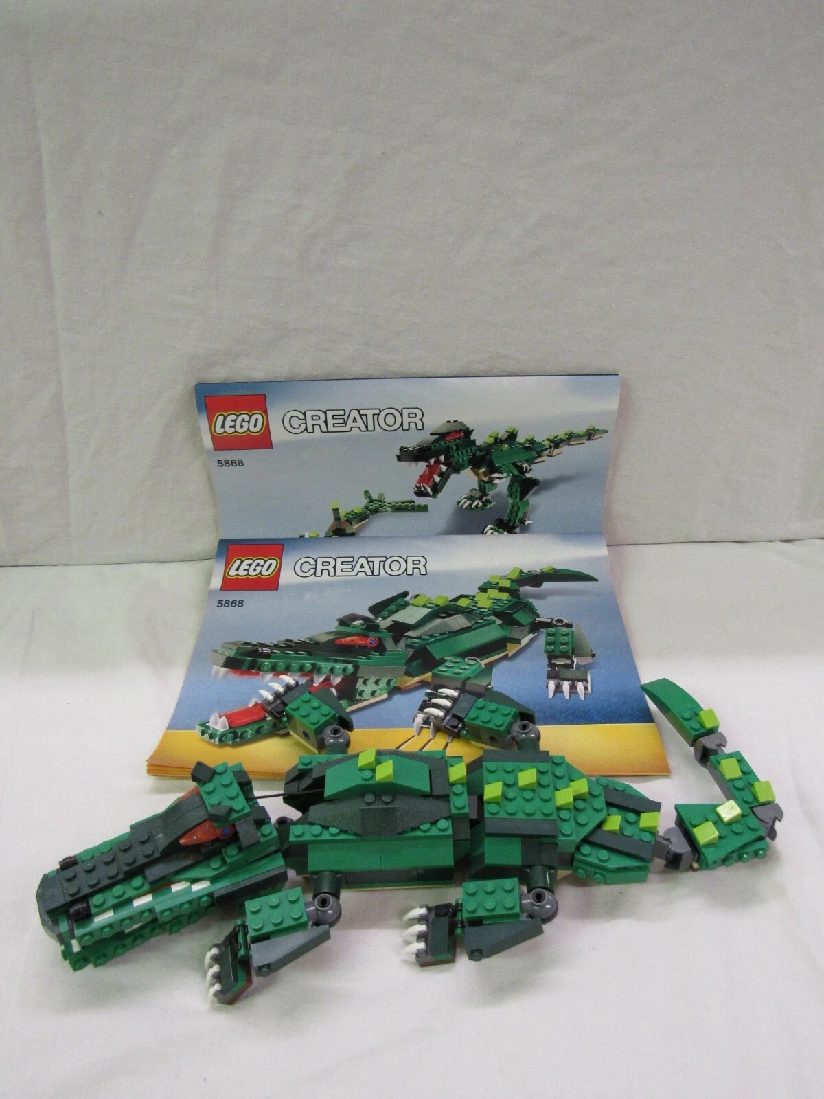 Lego Creator 5868 Ferocious Creatures Complete Built w/Manuals FF855