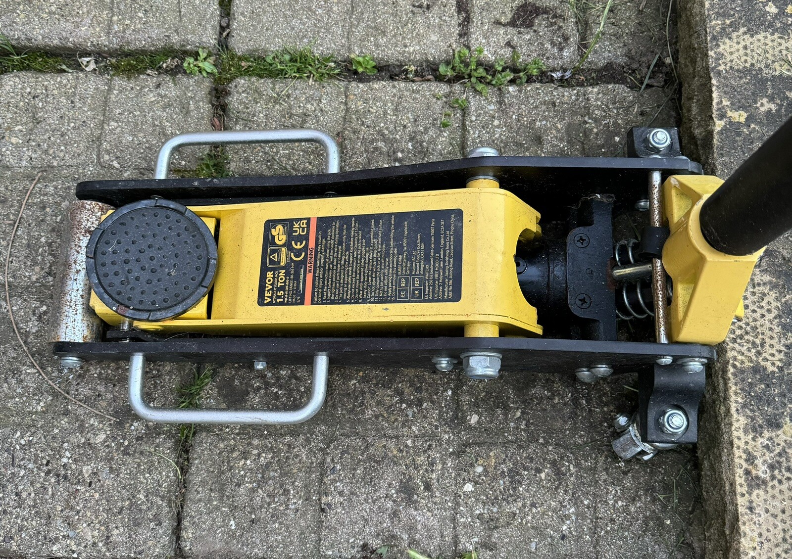 VEVOR 1.5 Ton Trolley Jack Aluminium Low Profile Hydraulic Alloy Floor