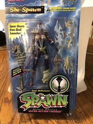 McFarlane Spawn Action Figure She-Spawn 1996 Series 4 New Varient