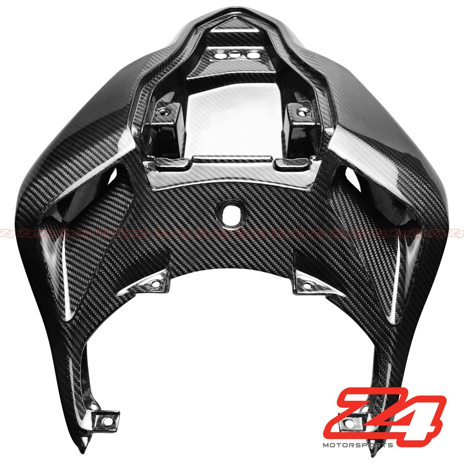 Ducati 848 1098 1198 Carbon Fiber Rear Upper Tail Driver Seat Cover Fairing Cowl