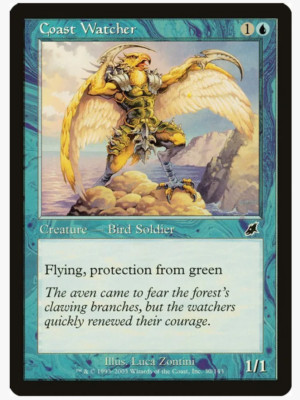 Coast Watcher Vintage Magic the Gathering  (x4) PLAYSET MtG Scourge!