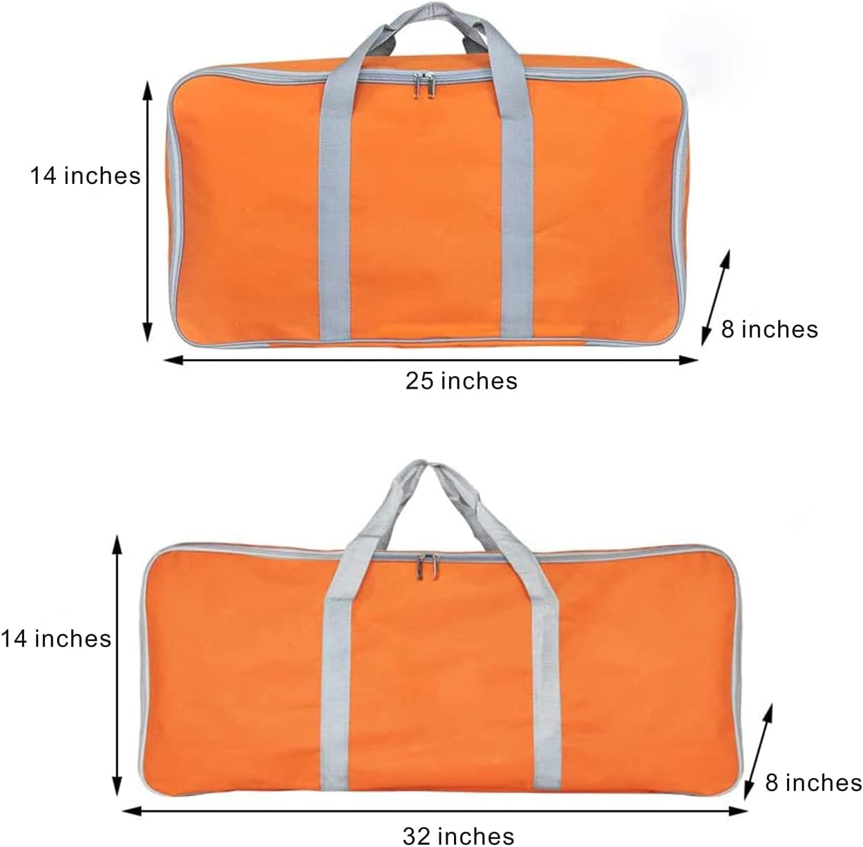 Portable BBQ Tool Storage Bag, Waterproof BBQ Tools Carry Bag, Oxford