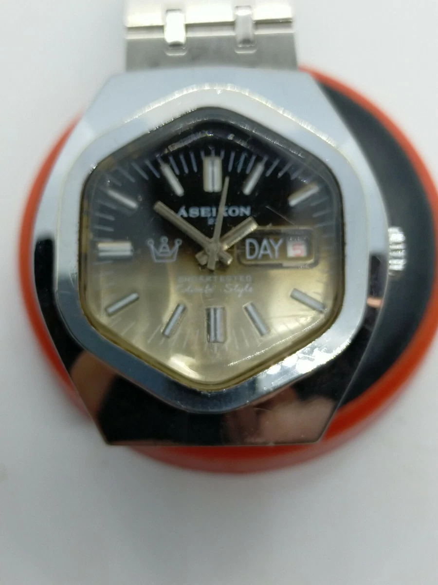 Watch aseikon Vintage Exagon Carat Man. Colombo style Shocktested Overhauled
