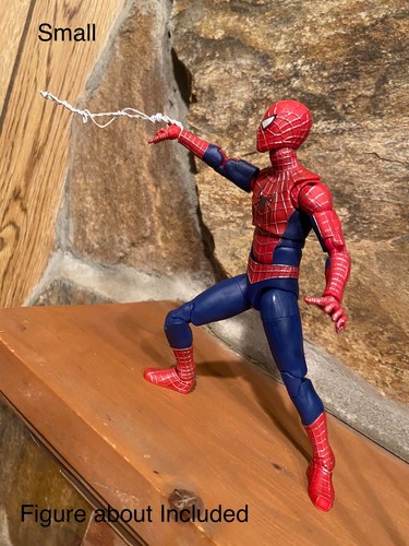 Custom Marvel Legends Spider-Man Webs 4 Pack Figur Zubehör Mafex SHF Mezco V1 - Bild 6 von 9