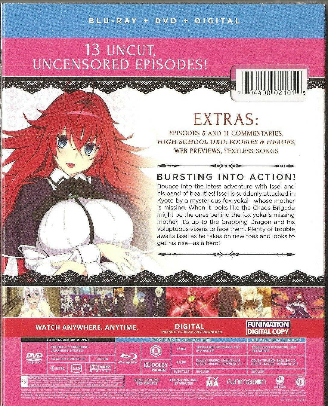 Best Buy: High School DxD New: The Series [4 Discs] [Blu-ray/DVD]