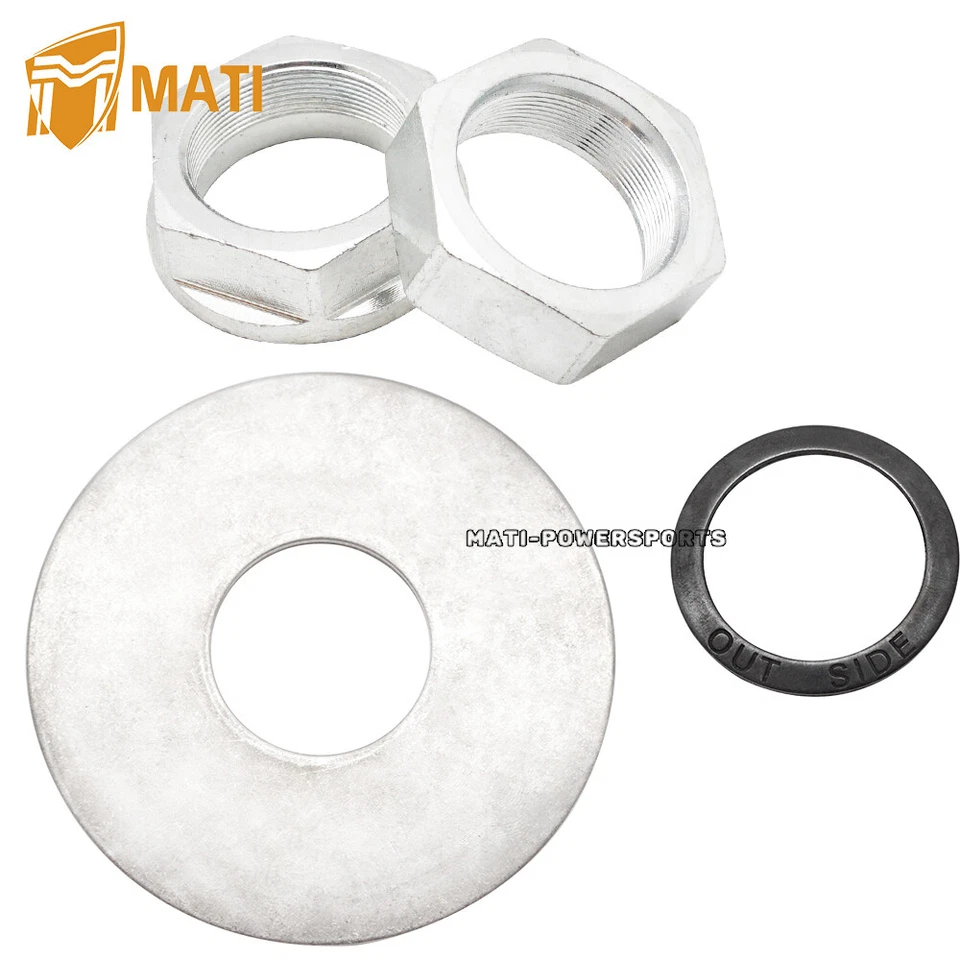 Axle Nut Washer Seal O-Ring Kit for Honda FourTrax 200 TRX200 2x4 90307-HC4-000 - Image 4 of 4