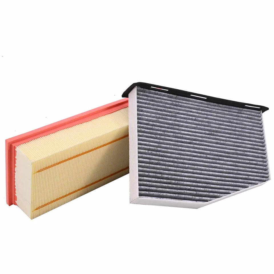 Air Cabin Filters (4 Total) Kit For Volkswagen Jetta Golf Passat Audi Eos GTI A3 Foto 2 de 4