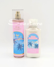 Bath Body Works Pink Cashmere Fragrance Body Mist Body Lotion Gift Set of 2