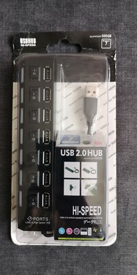 USBHub Hi-speed 500 GB HDD 7 fach 2.0 7ports NEU