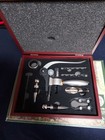 Wine accessories set w/ Wooden case Mahagony Red — photo 1