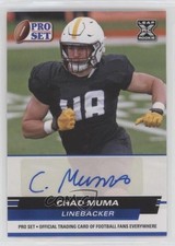 2022 Leaf Pro Set Draft Auto Blue Chad Muma #PSA-CM3 Auto 0u66