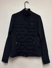 On Cloud Run On Clouds Women s Climate Jacket Full Zip Black Outdoor Sz M