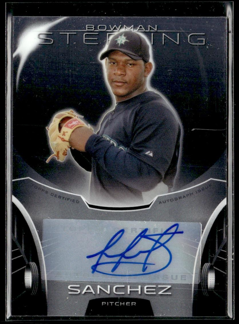 2013 Bowman Sterling Victor Sanchez Prospect Autographs HSC