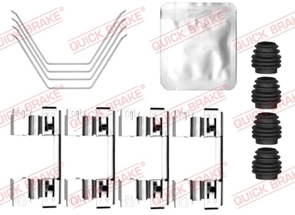 ZubehöRsatz Scheibenbremsbelag Quick Brake 109-0146 FüR KIA Sorento 3 UM Crdi-image