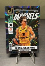 2024-25 Panini Euroleague #6 Rokas Jokubaitis Net Marvels Holo Laser #'d /149