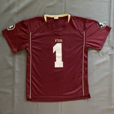 2010s FSU Seminoles Football Jersey Boys Youth Size XL Maroon #1 NCAA College