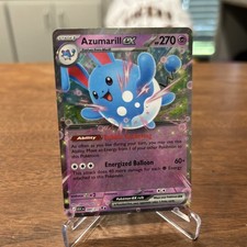 Pokemon Card - Azumarill ex (84/580) Ascended Heroes NM HOLO