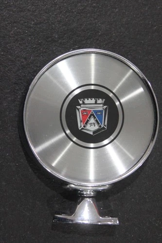 VTG 1960S FORD/MERCURY CHROME SIDE MIRROR/DOOR/FENDER CREST LOGO VG COND RARE