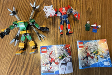 LEGO 76198 Spider-Man & Doctor Octopus Mech Battle Set Parts List