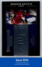 Plaxico Burress 2008 Playoff Prestige #PPR-49 Prestigious Pros Blue #/1000 K18