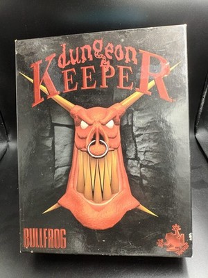 Dungeon Keeper - PC Big Box Spiel - 90er Retro Vintage Bullfrog TOP ZUSTAND