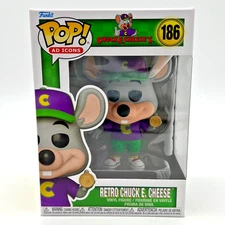 Funko POP! Ad Icons Retro CHUCK E. CHEESE #186 with BOX PROTECTOR
