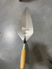 Marshalltown 33 12 Brick Trowel,London,12 X 5-1/8 In,Wood