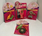 Mattel Barbie Erasers Vintage Accessories Doll Record Lot Of 4 NIB