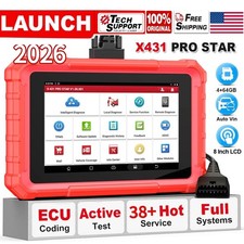 Launch X431 Pro Starpro Elite Obd2 Scanner Bidirectional Ecu Diagnostic Tool