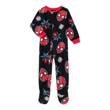 Marvel Spider-Man One Piece Pajamas 12M NWT