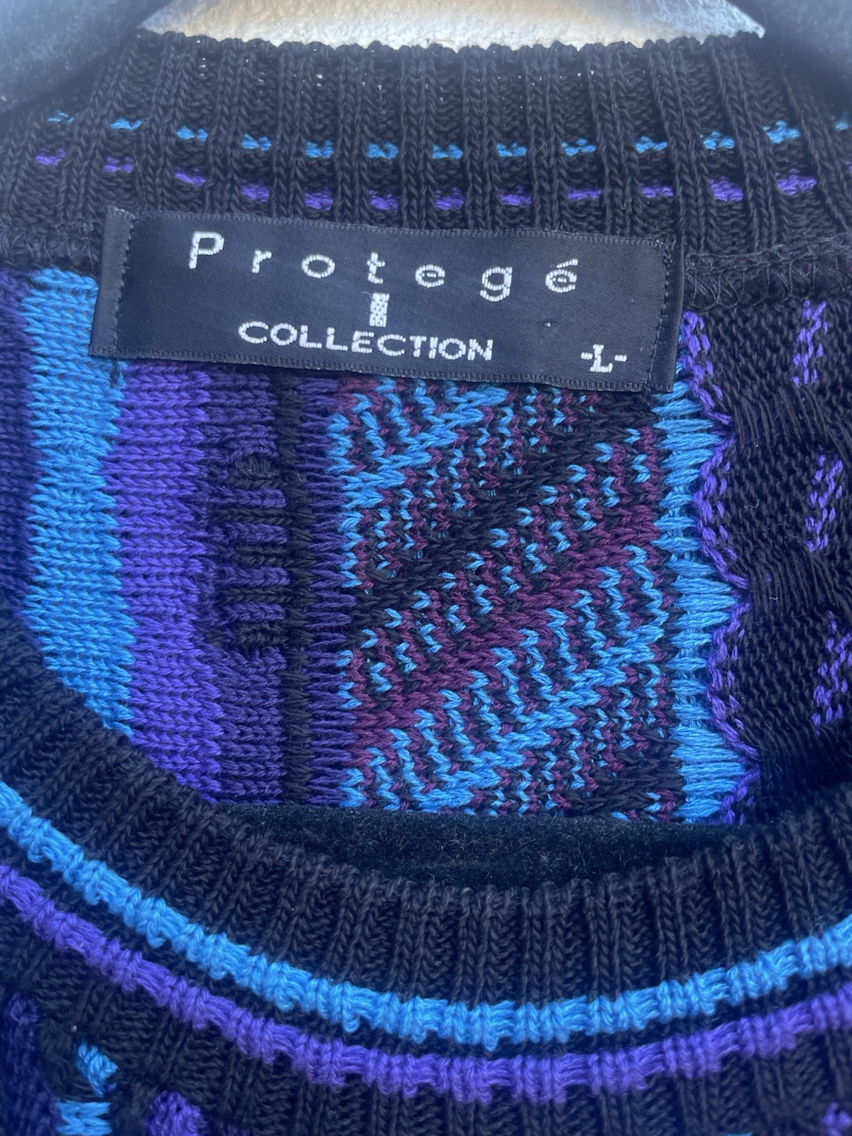 Protege Collection Multi Colored Sweater Size Men… - image 3