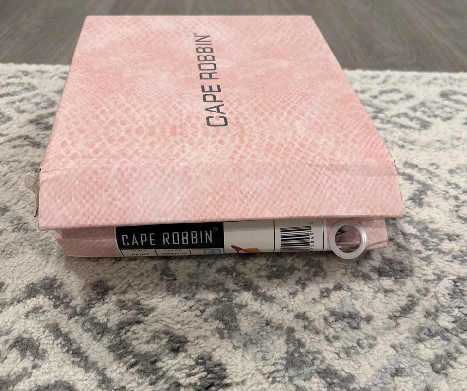 Cape Robbin Paint PVC Open Toe Heels - Image 3 of 4