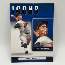 2022 Panini Absolute Icons Green Sandy Koufax #11 LAD